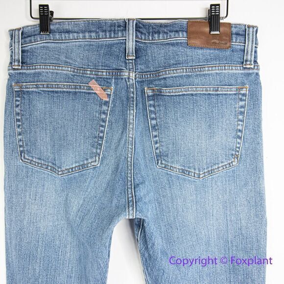 Madewell (flawed) men's Slim Authentic Flex Jeans in Seaward Wash, 34*30 - Picture 8 of 15